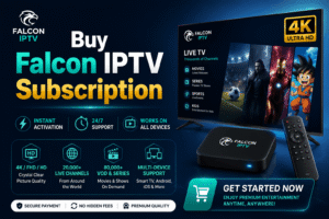 Buy Falcon IPTV Subscription | Instant Activation | 4K Streaming
