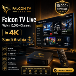Falcon TV Live Watch 10000 Channels in 4K Saudi Arabia